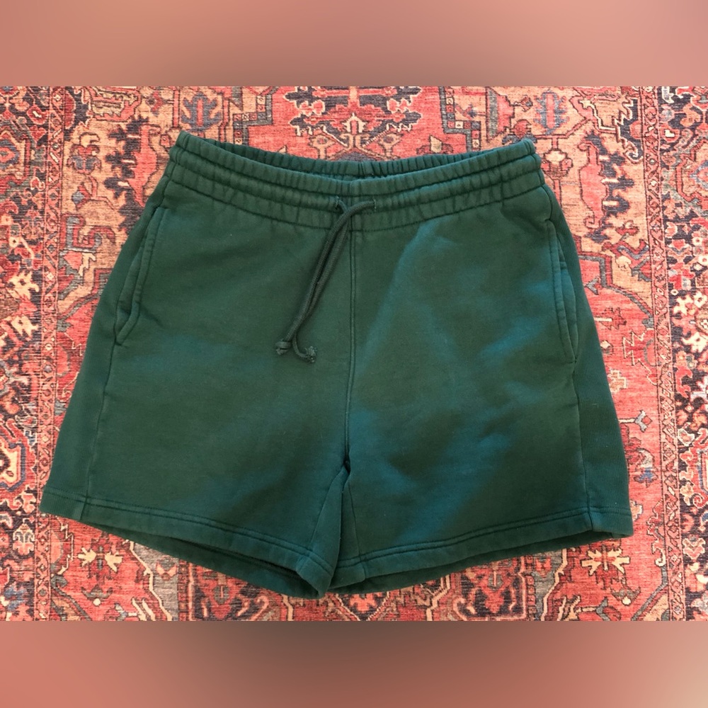 TNA Cozy Fleece Boyfriend Sweatshorts Size Small 5” inseam